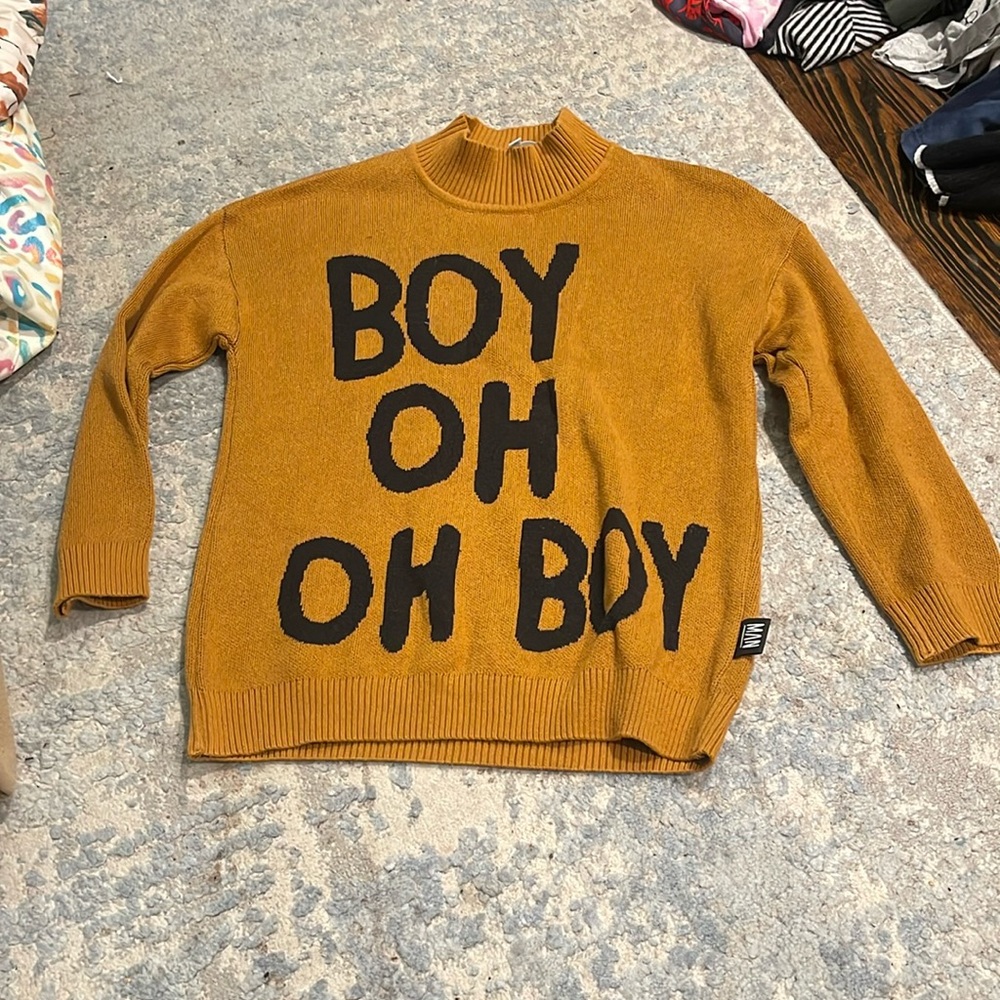 COPY - Little MAN happy sz 1/2 sweater